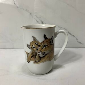 VINTAGE Enesco Born Free Lion Mug